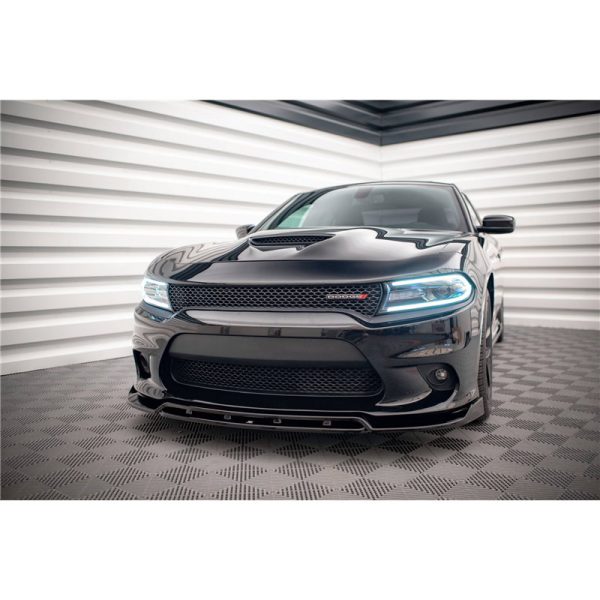 Sottoparaurti splitter anteriore V.1 Dodge Charger SRT Mk7 Facelift 2014-
