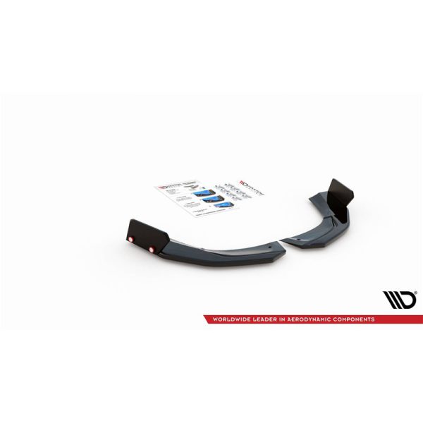 Sottoparaurti laterali posteriori + flaps V.2 Mercedes AMG A45 S W177 2019-