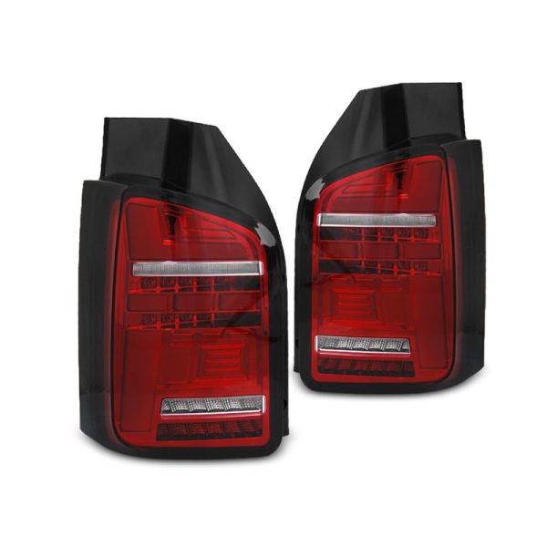Coppia fari Full Led e DTS posteriori Volkswagen T6.1 2020- Rossi e Bianchi