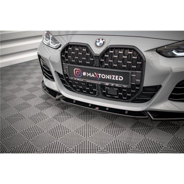 Sottoparaurti splitter anteriore V.2 BMW 4 Gran Coupe M-Pack G26 2021-