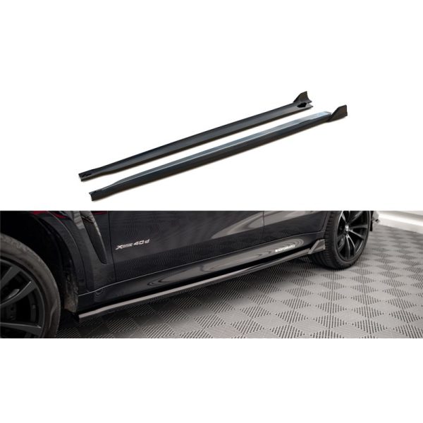 Diffusore minigonna sottoporta V.2 BMW X6 F16 Mpack 2014-2019