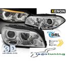 Fari DRL e Xenon con DTS BMW F30-F31 LCI 13-16 Chrome