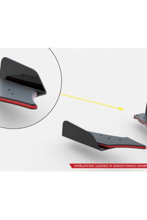 Sottoparaurti laterali Street + Flaps Pro Mazda 3 MPS Mk1 2006-2008