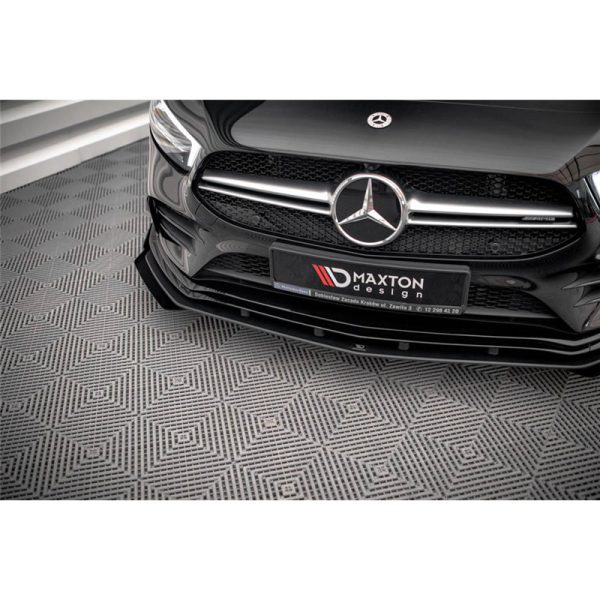 Sottoparaurti anteriore Street Pro+ Flaps Mercedes A35 AMG / AMG-Line 2018-