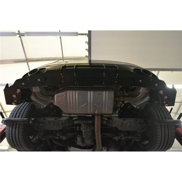 Sottoparaurti post. Street Pro + Flaps Mercedes A35 AMG Hatchback W177 2018-
