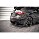 Sottoparaurti post. Street Pro + Flaps Mercedes A35 AMG Hatchback W177 2018-