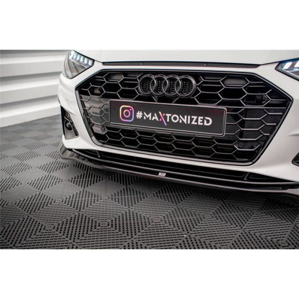 Sottoparaurti splitter anteriore V.2 Audi A4 S-Line / S4 B9 Facelift 2019-