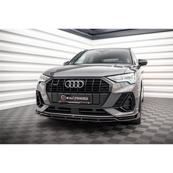 Sottoparaurti splitter anteriore V.2 Audi Q3 S-Line F3 2018-