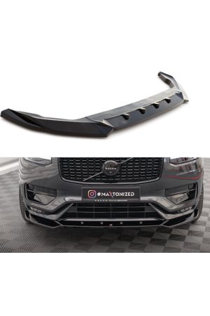 Sottoparaurti splitter anteriore V.1 Volvo XC90 R-Design Mk2 Facelift 2019-