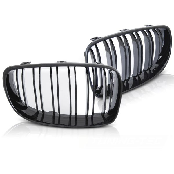 Griglia calandra anteriore BMW E81/ E82/ E87/ E88 07- 11 Nero lucido Double Bar