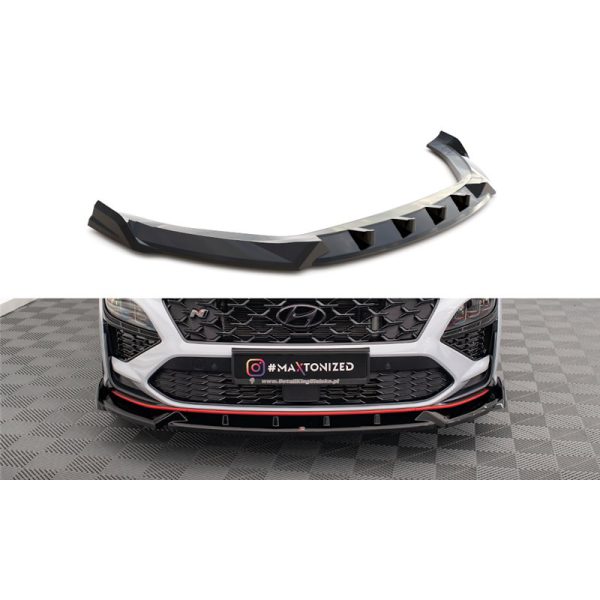 Sottoparaurti splitter anteriore V.1 Hyundai Kona N Mk1 2021-