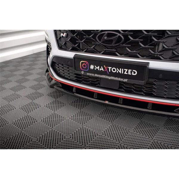 Sottoparaurti splitter anteriore V.1 Hyundai Kona N Mk1 2021-