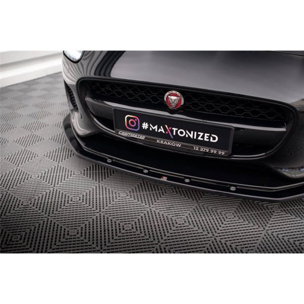 Sottoparaurti splitter anteriore V.1 Jaguar F-Type Mk1 Facelift 2016-2020