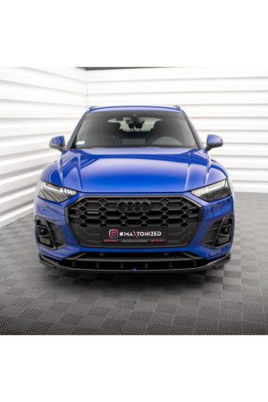 Sottoparaurti splitter anteriore V.2 Audi SQ5 / Q5 S-line MkII 2020-
