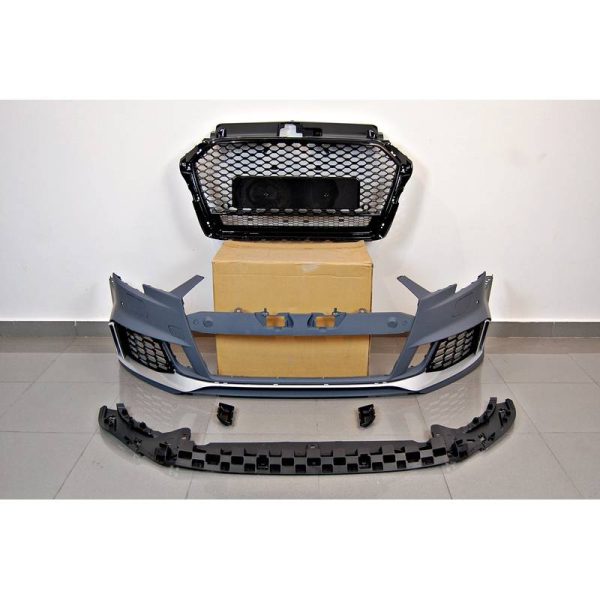 Paraurti anteriore Audi A3 2016- 4 Porte / Cabriolet Look RS3