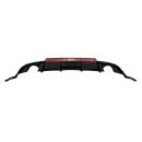 Estrattore sottoparaurti posteriore Volkswagen Golf 7.5 Look TCR Nero lucido