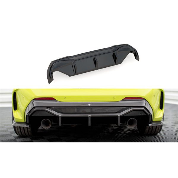 Sottoparaurti estrattore in carbonio V.2 BMW 1 F40 M-Pack / M135i 2019-