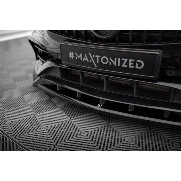 Sottoparaurti splitter anteriore V.2 Mercedes A AMG-Line W176 2015-2018