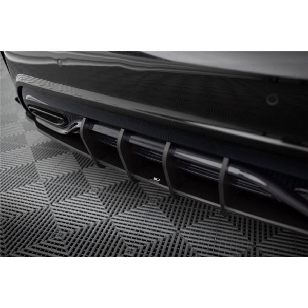 Sottoparaurti post. Street Pro + flaps Mercedes Classe A AMG-Line W176 2015-2018