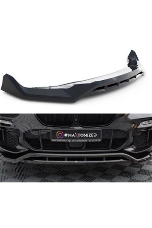 Sottoparaurti splitter anteriore V.2 BMW X5 M-Pack G05 2018-2023