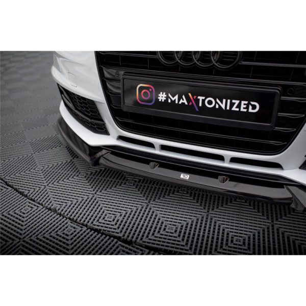 Sottoparaurti splitter anteriore V.1 Audi A4 Competition Avant B8 2011-2015