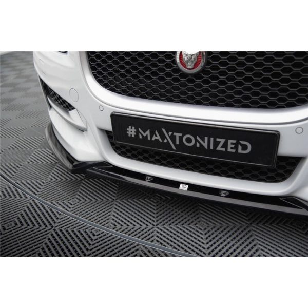 Sottoparaurti splitter anteriore V.2 Jaguar XE R-Sport X760 2015-