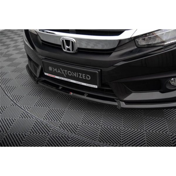 Sottoparaurti splitter anteriore V.1 Honda Civic Mk 10 2017-2022