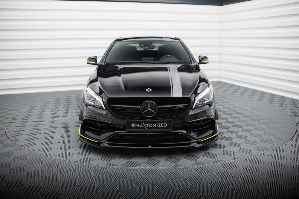 Sottoparaurti splitter anteriore V.4 Mercedes AMG CLA 45 Aero C117 2017-2019