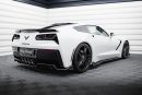 Sottoparaurti estrattore posteriore Chevrolet Corvette C7 2013-2019