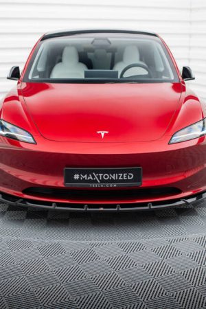 Sottoparaurti splitter anteriore V.1 Tesla Model 3 Project Highland 2023-