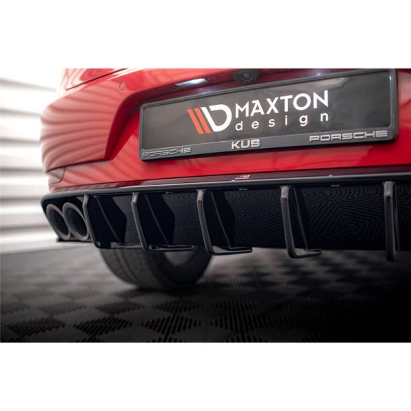 Sottoparaurti splitter posteriore Porsche Macan GTS / Sport Design Mk1 2018-2021