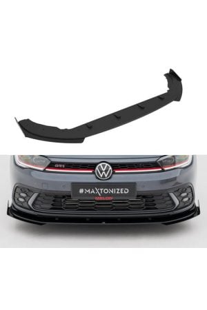 Sottoparaurti anteriore Street Pro + Flaps Volkswagen Polo GTI Mk6 2021-