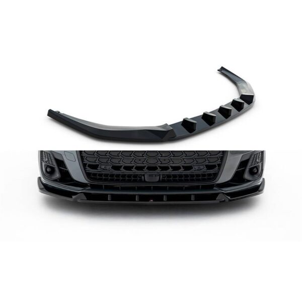 Sottoparaurti splitter anteriore V.2 Audi S8 / A8 S-Line D5 Restyling 2021-