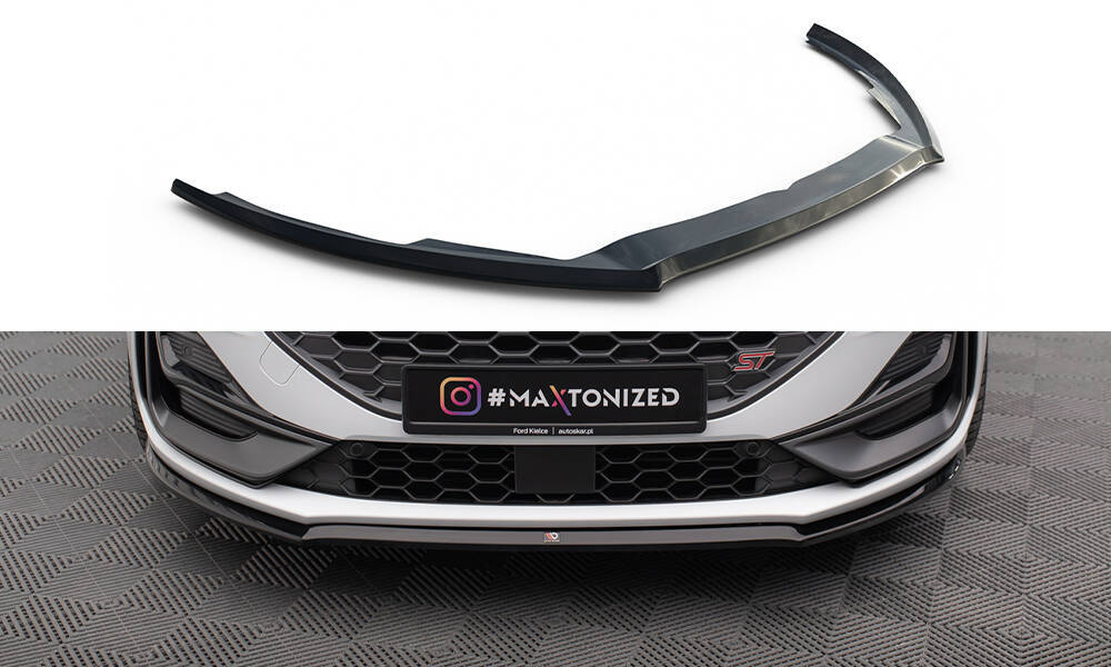Maxton Design Estensioni Splitter Laterali Per Ford Focus MK3 ST (2010-2018) - ABS, Protezione E Stile