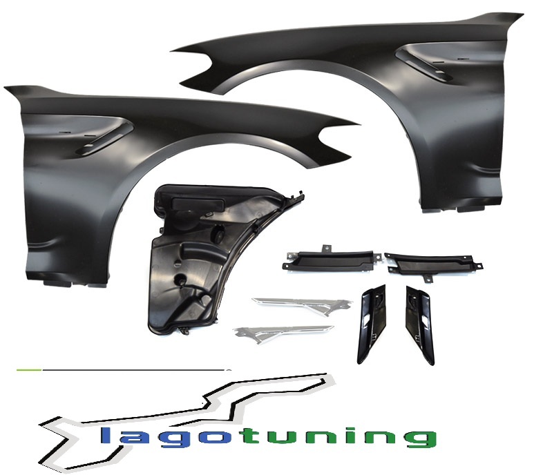 Parafanghi anteriori BMW G30 G31 17-20 Look M5
