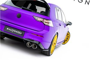 Sottoparaurti splitter laterali posteriori V.1 Volkswagen Golf R MK8 Facelift 2024-