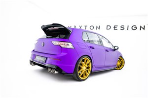Sottoparaurti splitter laterali posteriori V.1 Volkswagen Golf R MK8 Facelift 2024-