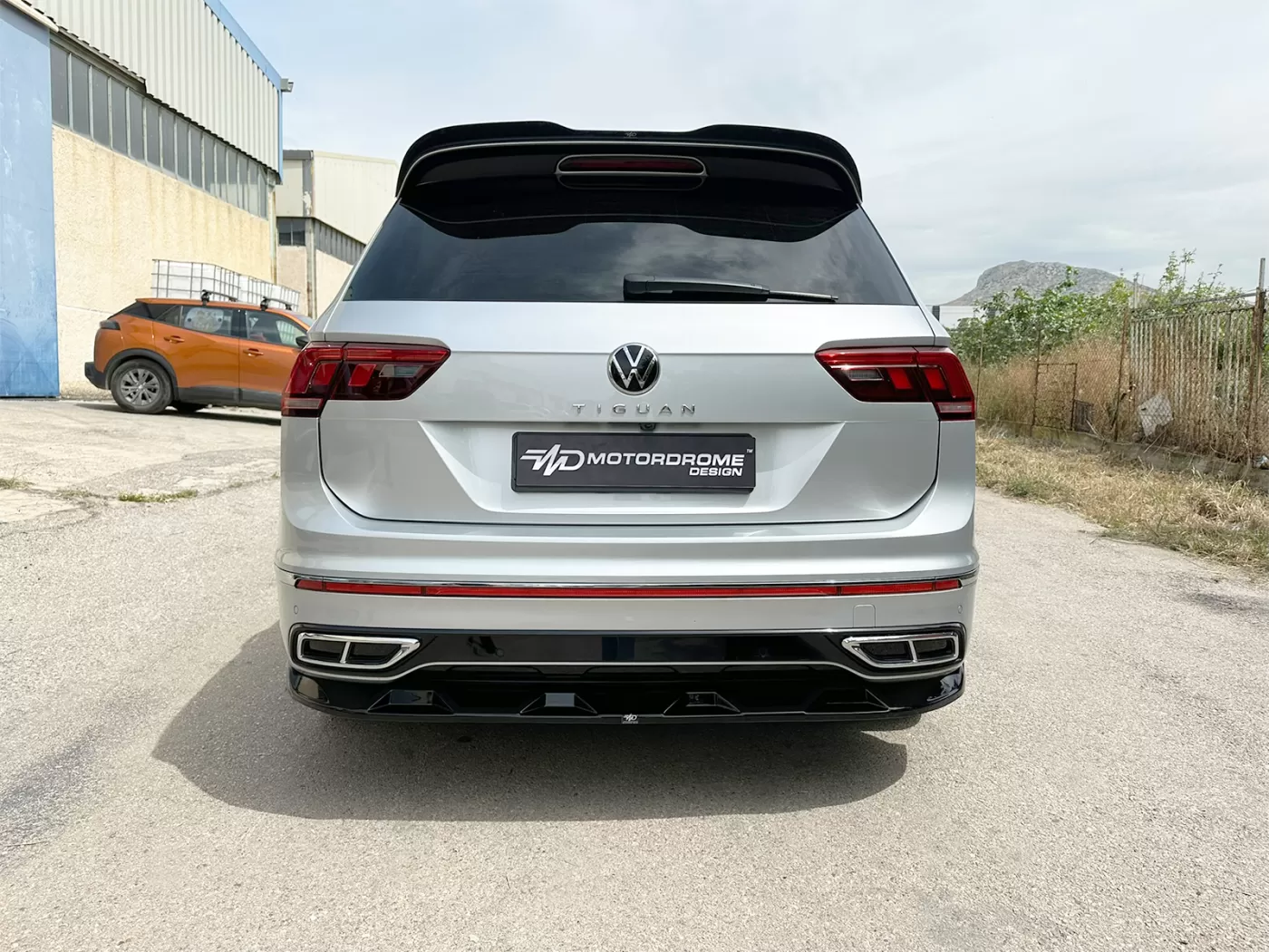 Estensione spoiler posteriore Volkswagen Tiguan R / R-Line Mk2 Facelift 2020-2024 - immagine 4
