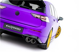 Sottoparaurti splitter laterali posteriori V.8 Volkswagen Golf R MK8 Facelift 2024- / 2020-