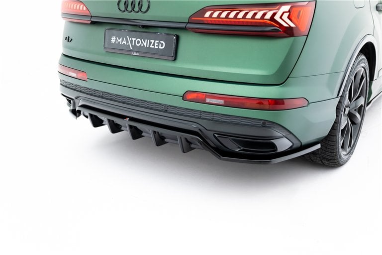 Sottoparaurti estrattore posteriore Audi Q7 S-Line Mk2 restyling 2019-2023 