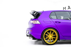 Sottoparaurti splitter laterali posteriori V.8 Volkswagen Golf R MK8 Facelift 2024- / 2020-