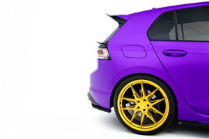 Sottoparaurti splitter laterali posteriori V.1 Volkswagen Golf R MK8 Facelift 2024-