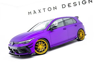 Diffusori Minigonne Laterali V.2 + Flaps Volkswagen Golf R MK8 Facelift 2024-