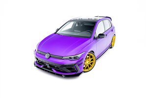 Sottoparaurti splitter anteriore V.3 + Flaps Volkswagen Golf R Mk8 Facelift 2024-