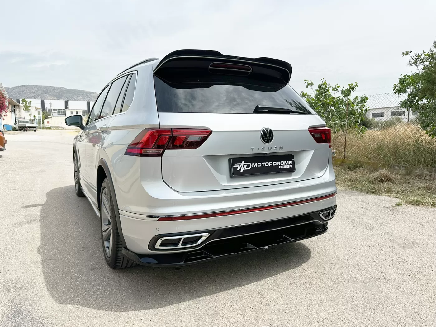 Estensione spoiler posteriore Volkswagen Tiguan R / R-Line Mk2 Facelift 2020-2024 - immagine 3