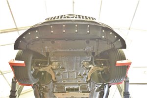 Sottoparaurti splitter anteriore Mercedes GLS AMG-Line X167 Facelift 2023-