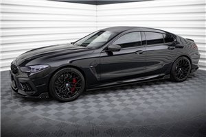 Diffusori minigonne laterali V.1 + Flaps BMW M8 Gran Coupé F93 / 8 Gran Coupe M-Pack G16