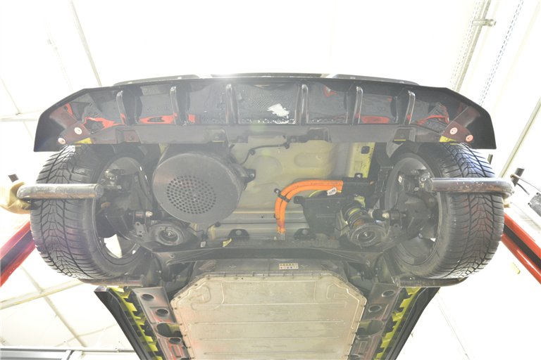 Sottoparaurti estrattore posteriore Fiat Abarth 500e 2023- - immagine 6