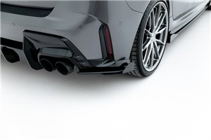 Sottoparaurti splitter laterali posteriori Street Pro V.2 + Flaps BMW 1 M-Pack F70 / M135i F70 2024-