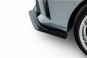 Sottoparaurti splitter anteriore Street Pro + Flaps BMW 1 M135i F70 2024- con riga rossa